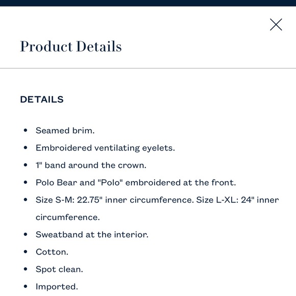 Polo Ralph Lauren Loft Embroidered Cotton-Twill Bucket Hat, S/M, White. - Picture 4 of 9